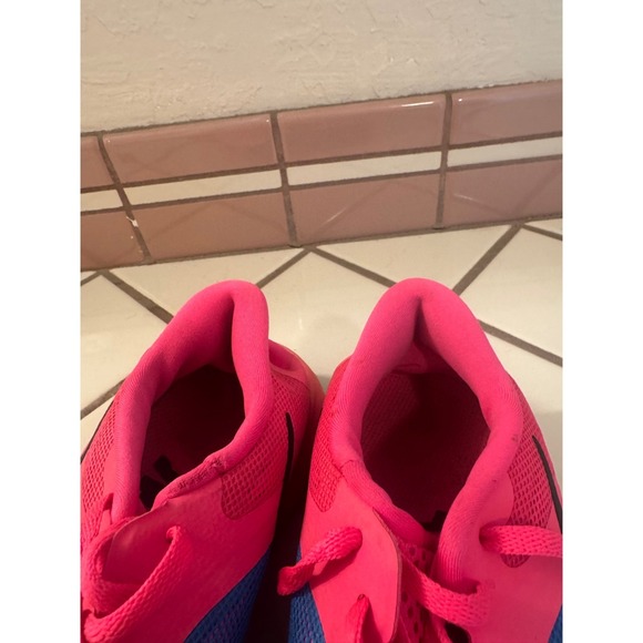 Nike LunarLon Running Shoes Blue Pink Women's Sneakers Athletic - Picture 6 of 8